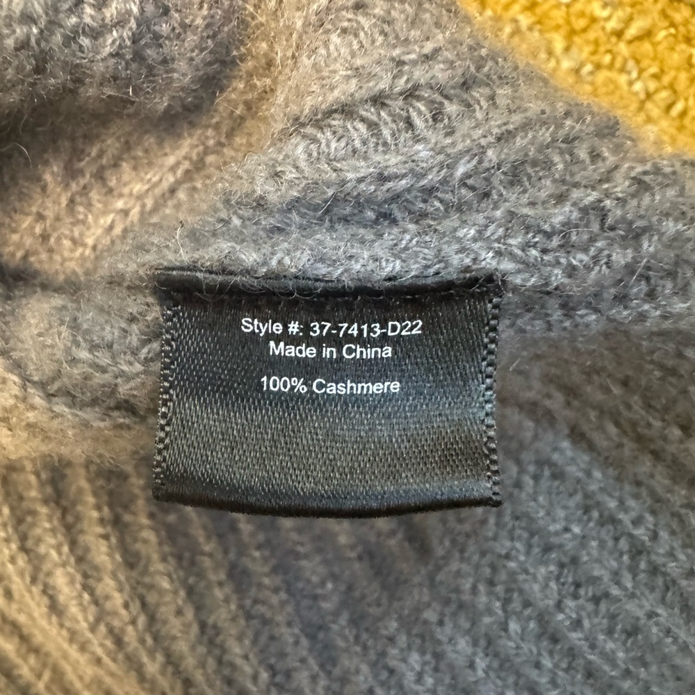 Jenni Kayne Charcoal Ribbed Sweater - Picture 4 of 4